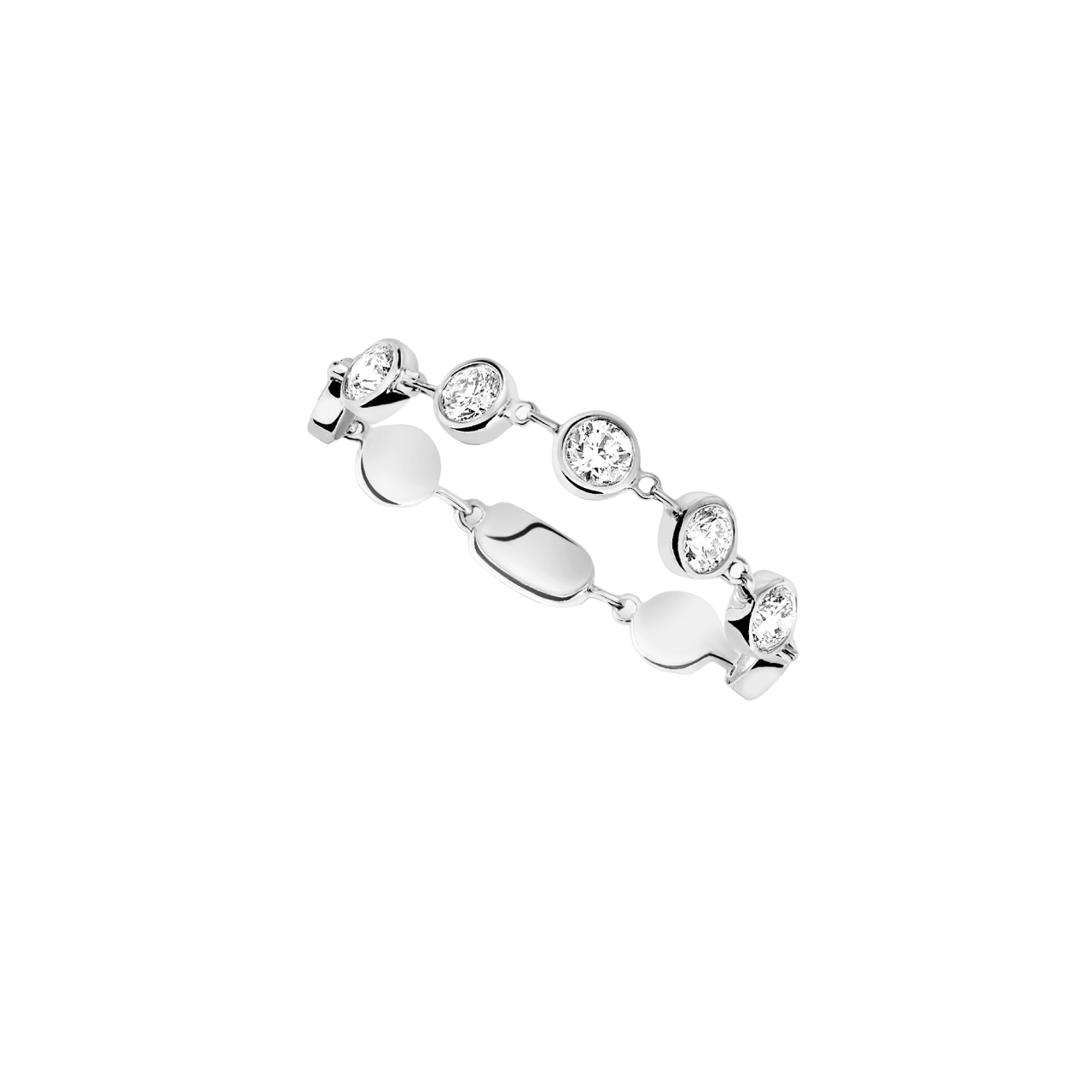 D-Vibes SM White Gold Diamond Ring