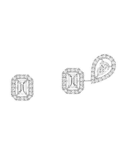 Women Jewellery  MESSIKA, My Twin Earrings, SKU: 07004-WG | dimax.lv