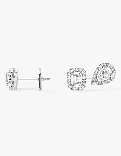 Women Jewellery  MESSIKA, My Twin Earrings, SKU: 07004-WG | dimax.lv
