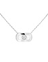 Women Jewellery  MESSIKA, So Move White Gold Diamond Necklace, SKU: 12944-WG | dimax.lv