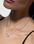 Sieviešu juvelierizstrādājumi  MESSIKA, So Move White Gold Diamond Necklace, SKU: 12944-WG | dimax.lv