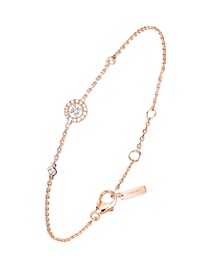 Joy XS Diamond Pink Gold Bracelet