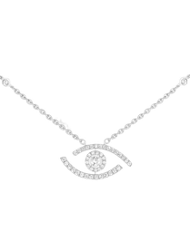 Lucky Eye Pave Necklace