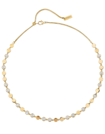 D-Vibes MM Yellow Gold Diamond Necklace