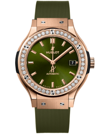 Classic Fusion King Gold Green Diamonds / 38mm