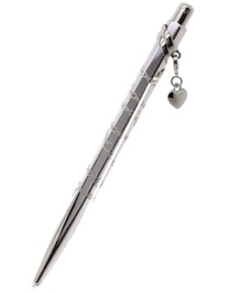 Ecridor Madmoiselle Heart Charm Ballpoint Pen