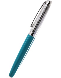 Léman Bicolor Turquoise Roller Pen