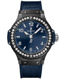 Big Bang Ceramic Blue Diamonds / 38mm