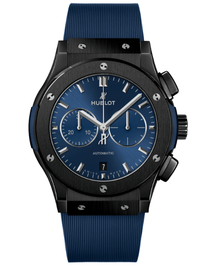 Classic Fusion Ceramic Blue Chronograph / 42mm