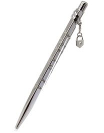 Ecridor Madmoiselle Padlock Charm Ballpoint Pen