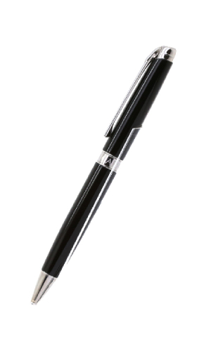Léman Ebony Black Ballpoint Pen