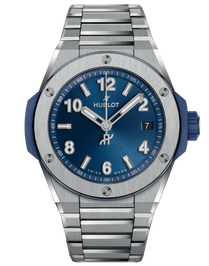 Big Bang Integrated Time Only Titanium Blue / 38mm