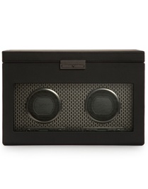 Axis Double Watch Winder With Storage