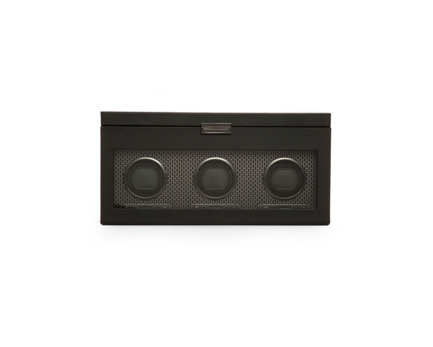 Axis Triple Watch Winder With Storage