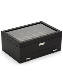 Roadster 10pc Watch Box With Drawer