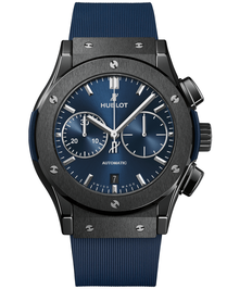 Classic Fusion Ceramic Blue Chronograph / 45mm