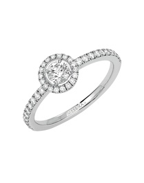 Joy Brilliant Cut 0.25ct Diamond White Gold Ring