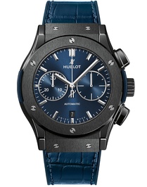 Classic Fusion Ceramic Blue Chronograph / 45mm