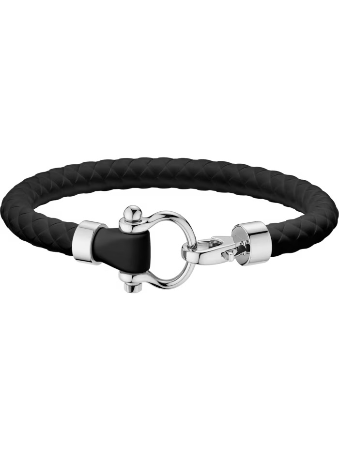 Aqua Black Sailing Bracelet L
