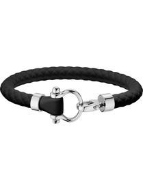 Aqua Black Sailing Bracelet L