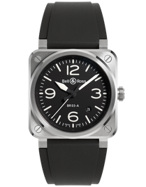 BR 03 Black Steel / 41mm