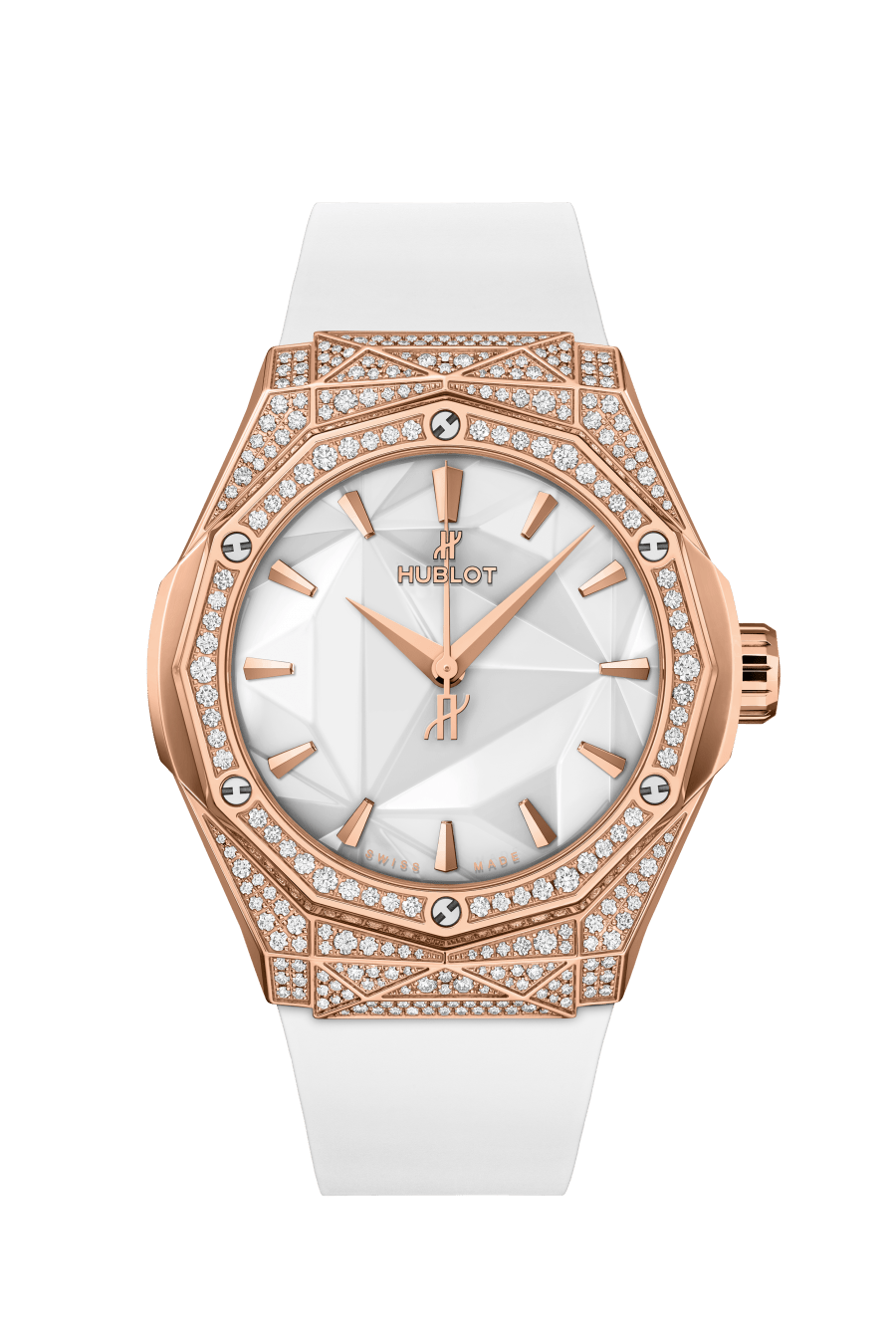 Classic Fusion Orlinski King Gold White Pave / 40mm