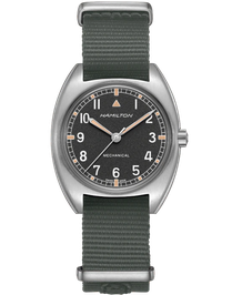 Khaki Aviation Pilot Pioneer Mechanical / 36mm x 33mm