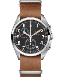 Khaki Aviation Pilot Pioneer Chrono Quartz / 41mm