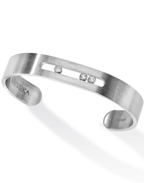 Bangle Move Titanium Natural