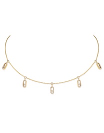 Choker Move Uno Pampille Pave