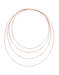 DNA Spring Silver Necklace