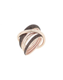 Polvere di Sogni Pink Silver Rings