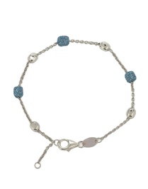 Polvere di Sogni - Colors of the World Rhodium Silver Bracelet