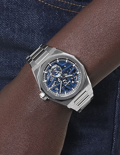Men's watch / unisex  ZENITH, Defy Skyline Skeleton / 41mm, SKU: 03.9300.3620/79.I001 | dimax.lv