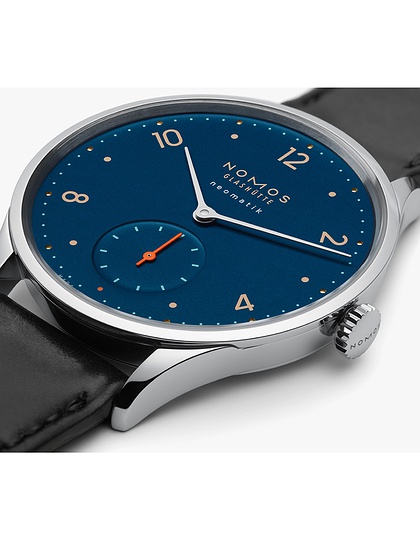 Мужские часы / унисекс  NOMOS GLASHÜTTE, Minimatik Midnight Blue / 35.5mm, SKU: 1205 | dimax.lv