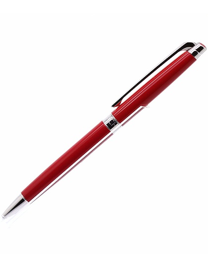  CARAN D’ACHE, Léman Slim Scarlet Red Ballpoin Pen, SKU: 4781.770 | dimax.lv