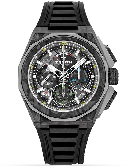 Мужские часы / унисекс  ZENITH, Defy Extreme Carbon / 45mm, SKU: 10.9100.9004/22.I200 | dimax.lv