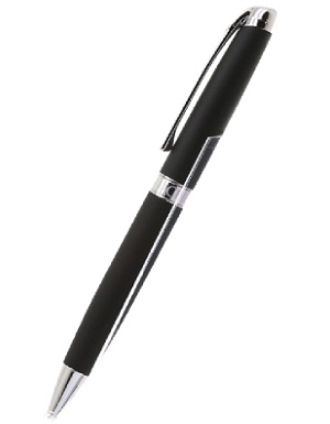  CARAN D’ACHE, Léman Black Matt Ballpoint Pen, Gift Set, SKU: 4789.014 | dimax.lv