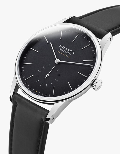 Men's watch / unisex  NOMOS GLASHÜTTE, Orion Neomatik 39 Black / 38.50mm, SKU: 346 | dimax.lv