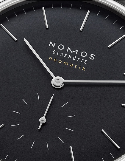 Мужские часы / унисекс  NOMOS GLASHÜTTE, Orion Neomatik 39 Black / 38.50mm, SKU: 346 | dimax.lv