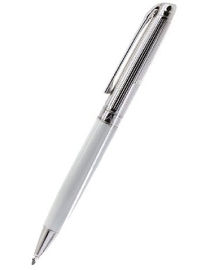  CARAN D’ACHE, Léman Bicolor White Ballpoint Pen, SKU: 4789.001 | dimax.lv