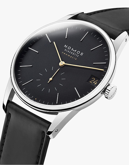 Men's watch / unisex  NOMOS GLASHÜTTE, Orion Neomatik 41 Date Black / 40.50mm, SKU: 366 | dimax.lv