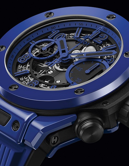 Vīriešu pulkstenis / unisex  HUBLOT, Big Bang Unico Blue Magic / 42mm, SKU: 441.ES.5119.RX | dimax.lv