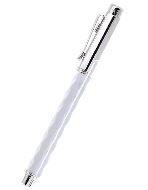  CARAN D’ACHE, Varius White Ceramic Roller Pen, SKU: 4470.101 | dimax.lv