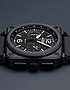 Vīriešu pulkstenis / unisex  BELL & ROSS, BR 03-94 Black Matte / 42mm, SKU: BR0394-BL-CE | dimax.lv