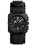 Мужские часы / унисекс  BELL & ROSS, BR 03-94 Black Matte / 42mm, SKU: BR0394-BL-CE | dimax.lv
