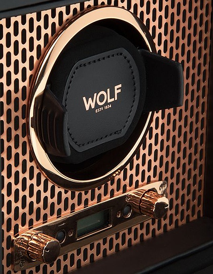  WOLF 1834, Axis Single Watch Winder With Storage, SKU: 469216 | dimax.lv