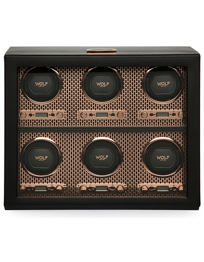  WOLF 1834, Axis 6pc Watch Winder, SKU: 469616 | dimax.lv