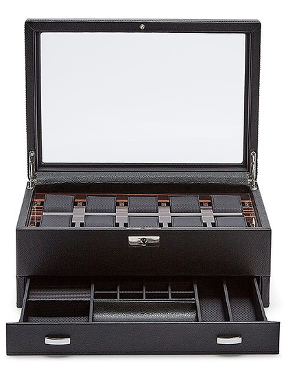  WOLF 1834, Roadster 10pc Watch Box With Drawer, SKU: 477656 | dimax.lv