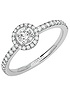 Women Jewellery  MESSIKA, Joy Brilliant Cut 0.25ct Diamond White Gold Ring, SKU: 04163-WG | dimax.lv